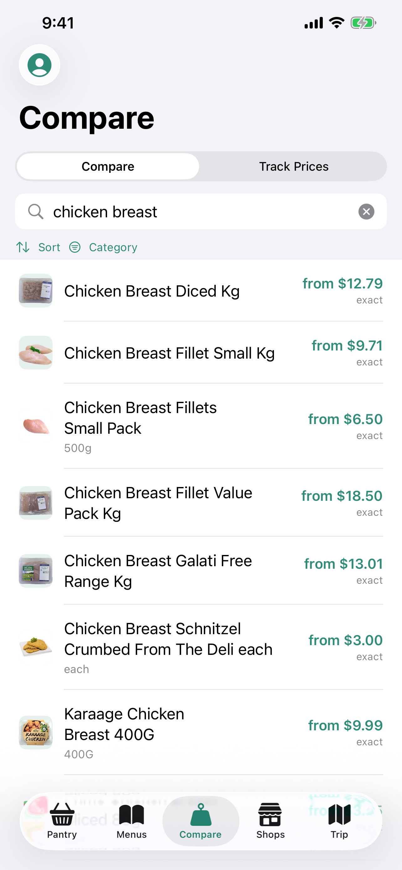Compare prices in Mai Pantry